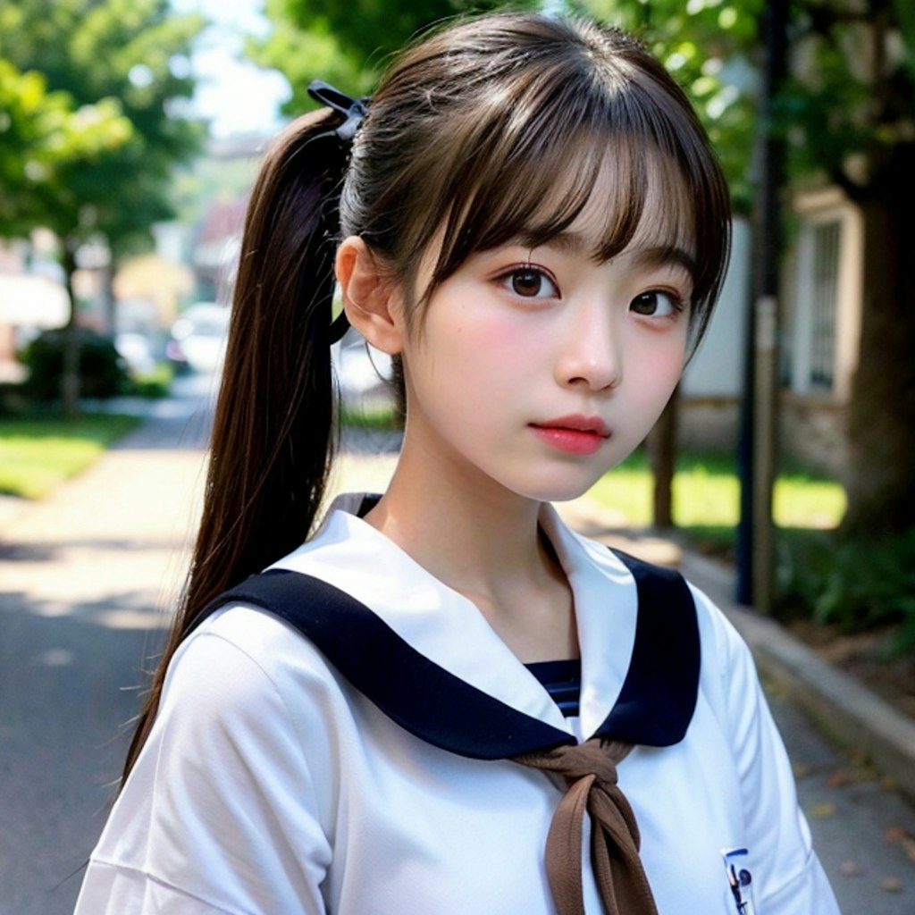 ポニーテっ娘ちゃん