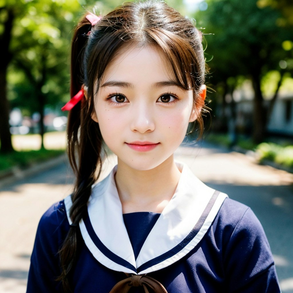 ポニーテっ娘ちゃん