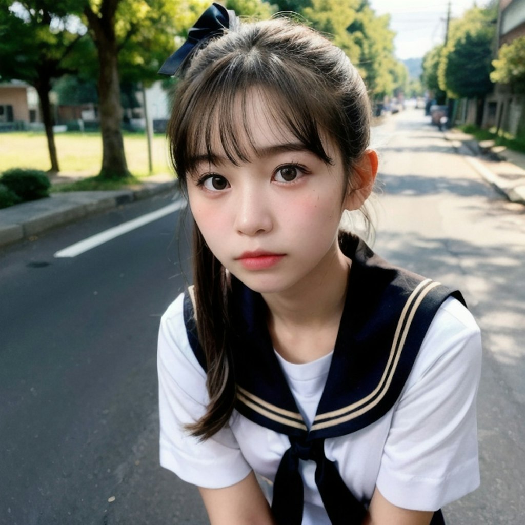 ポニーテっ娘ちゃん