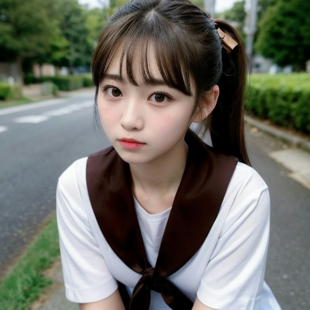 ポニーテっ娘ちゃん