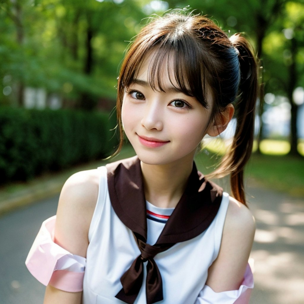 ポニーテっ娘ちゃん