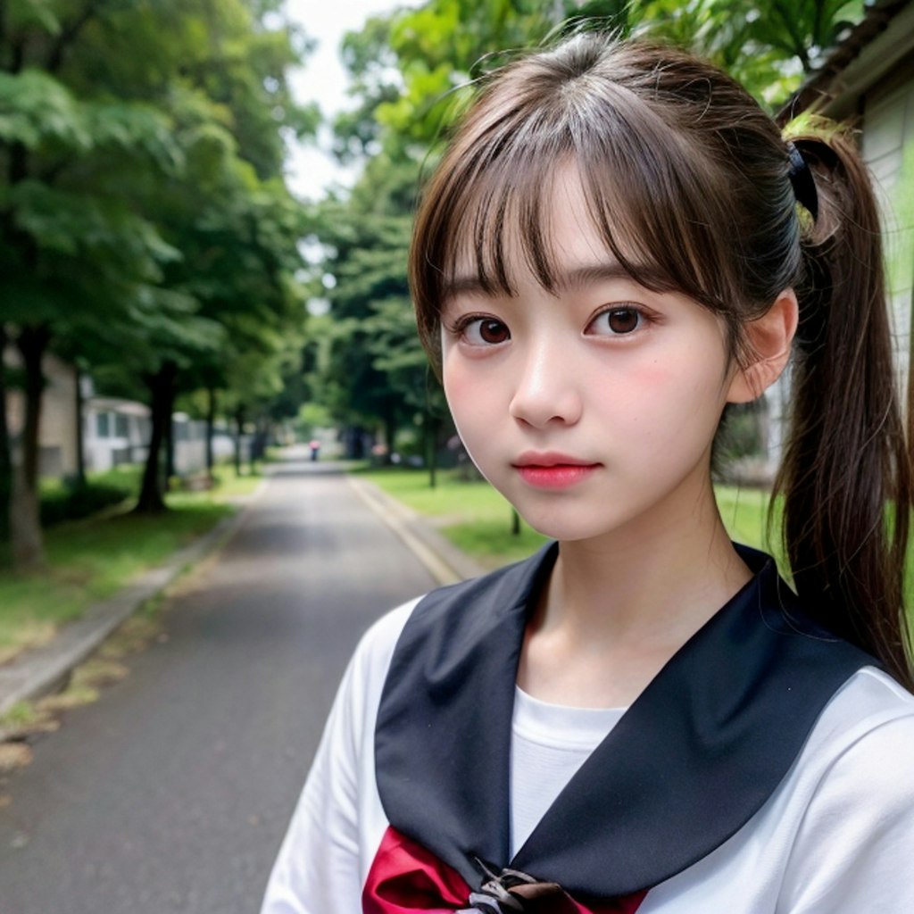 ポニーテっ娘ちゃん