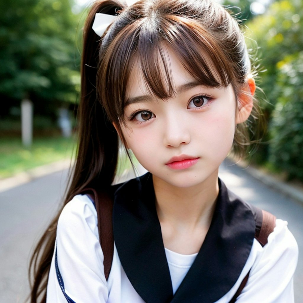 ポニーテっ娘ちゃん