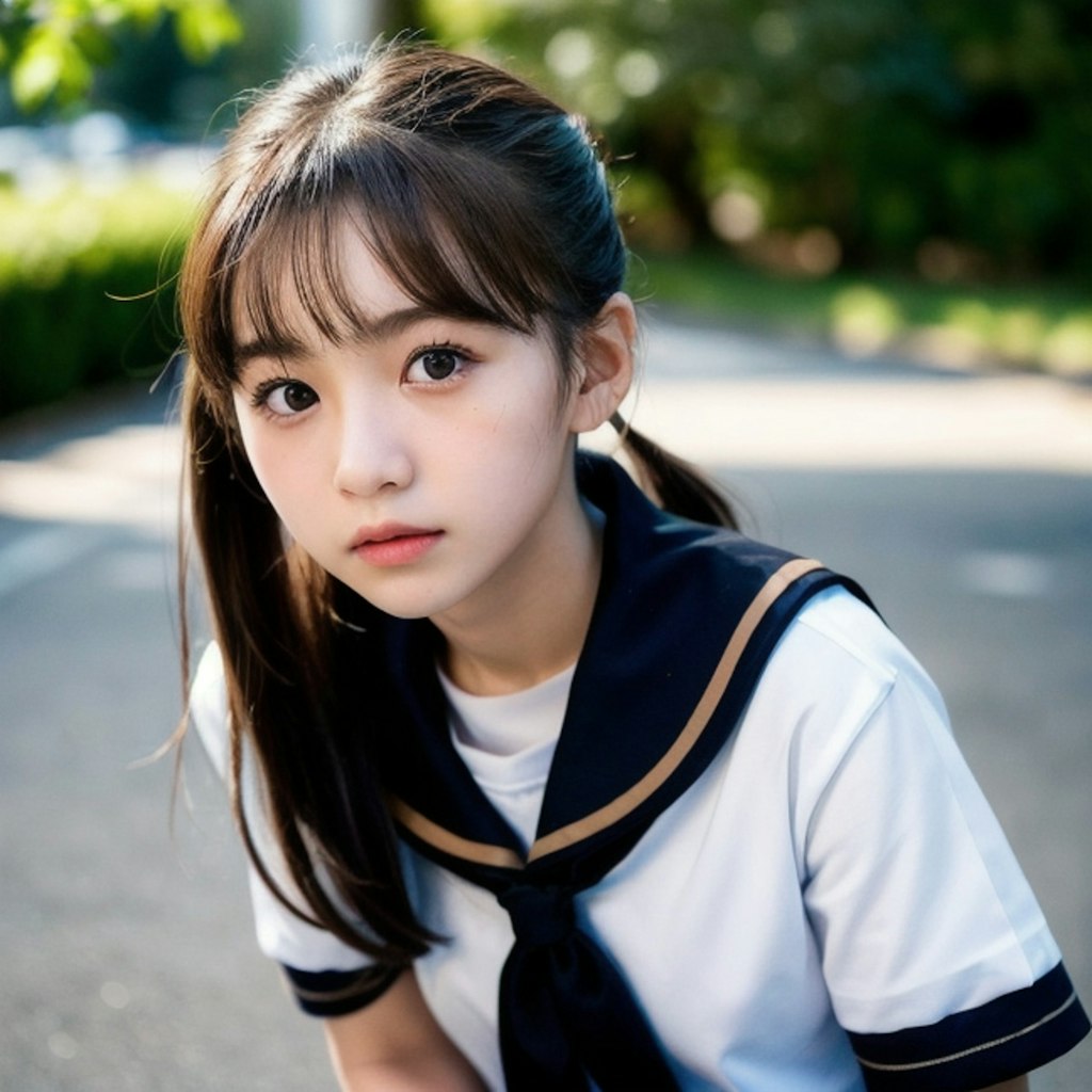 ポニーテっ娘ちゃん
