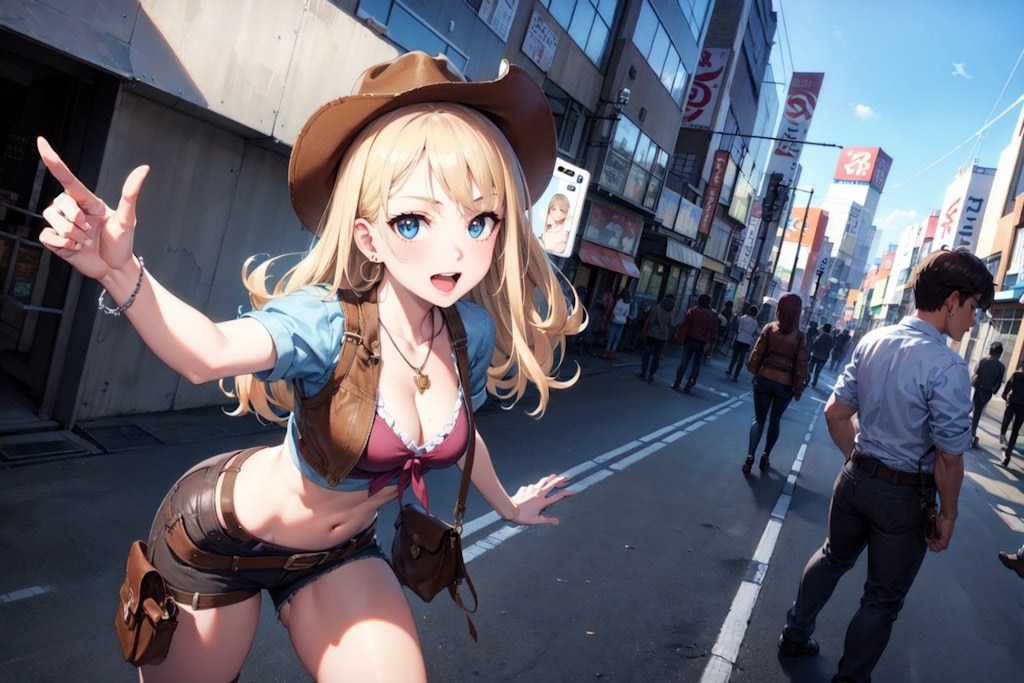 Cowgirl in Tokyo