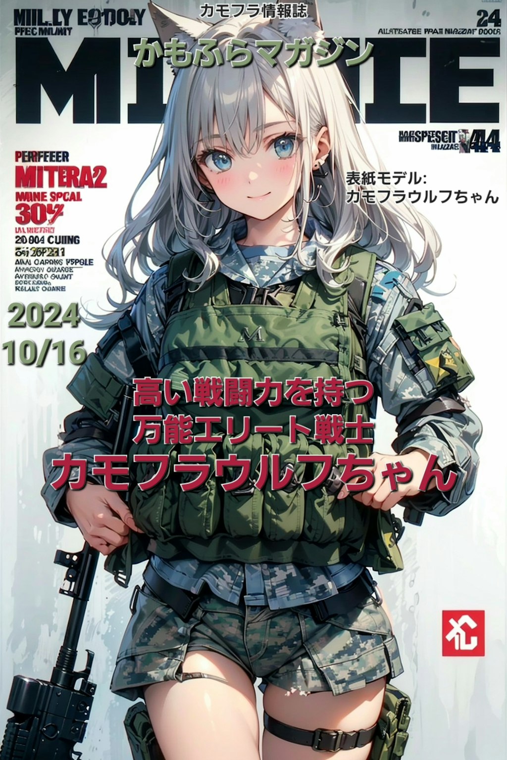 カモフラ情報誌「かもふらマガジン」📕✨