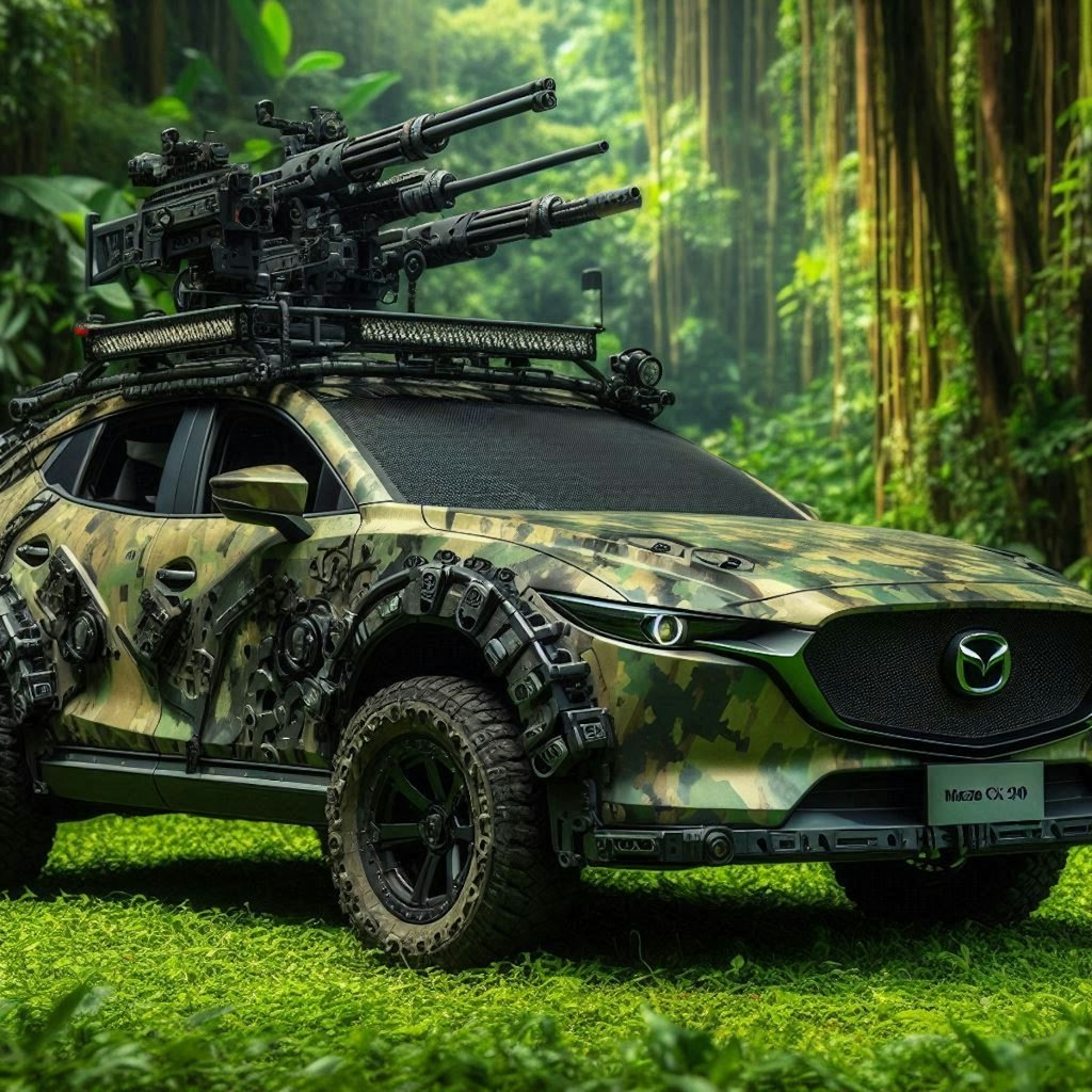 マツダCX-30軍用車