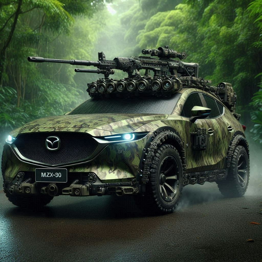 マツダCX-30軍用車