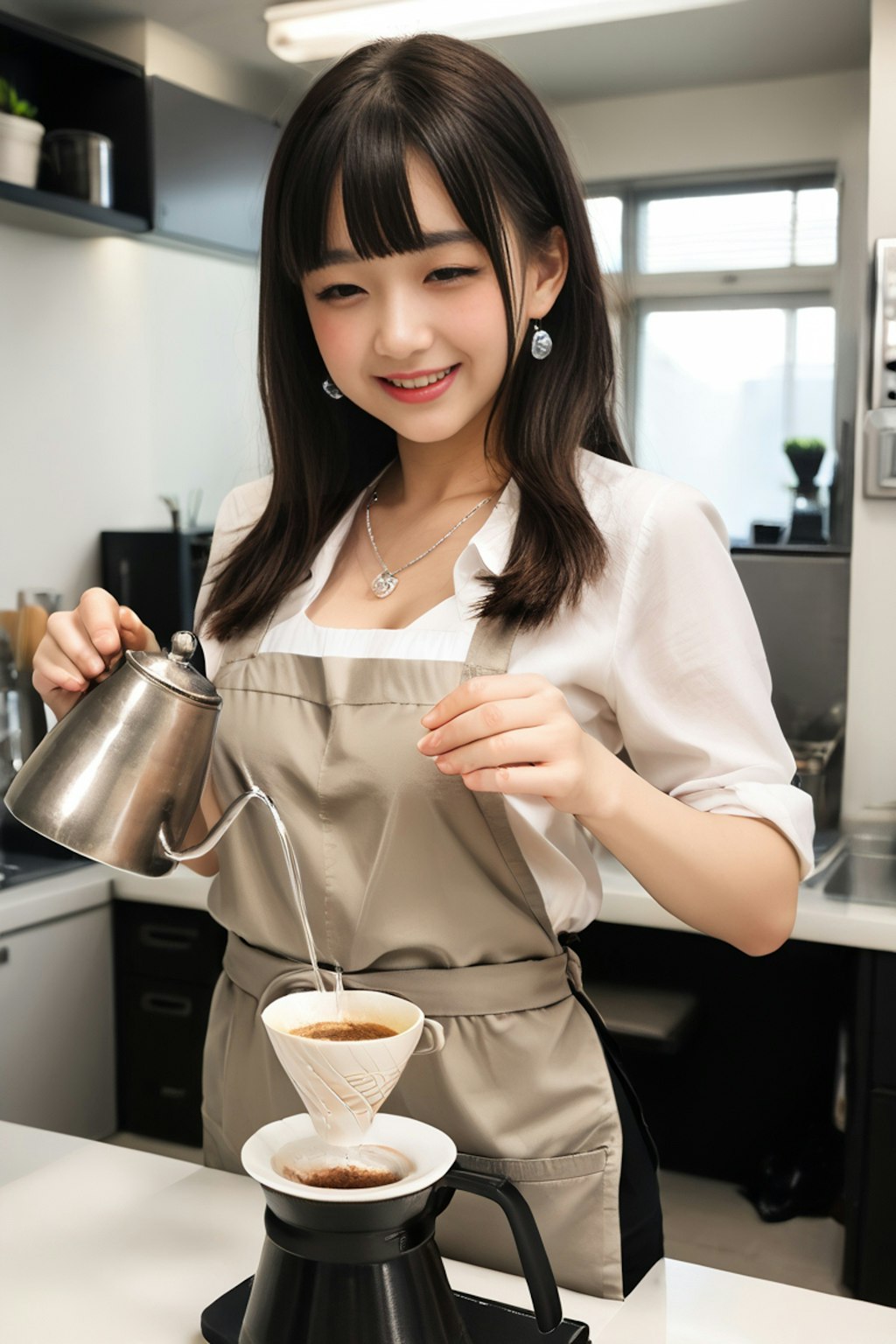 オフィスでカフェチャレンジ