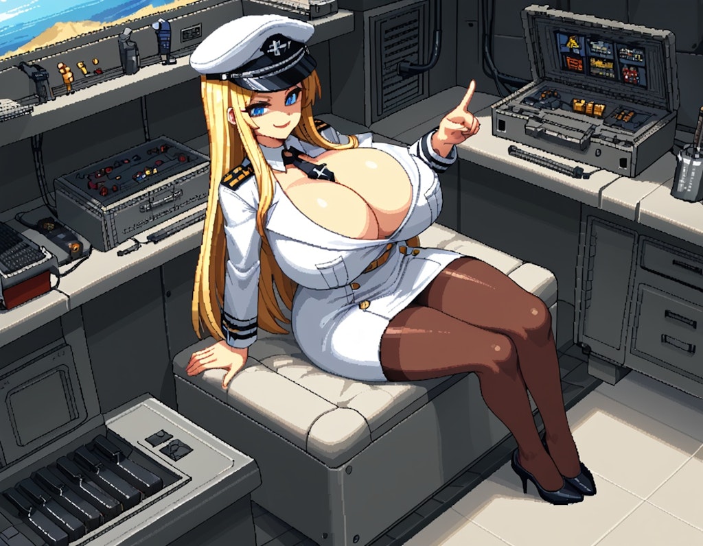 爆乳女艦長