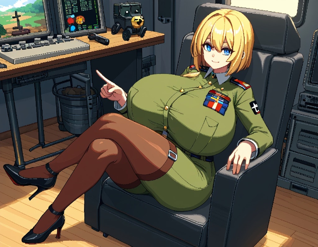 爆乳女艦長