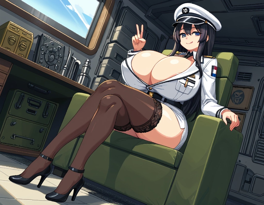 爆乳女艦長