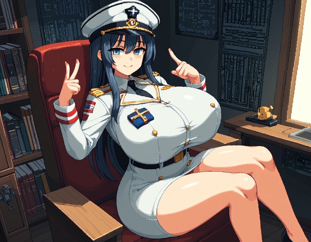 爆乳女艦長