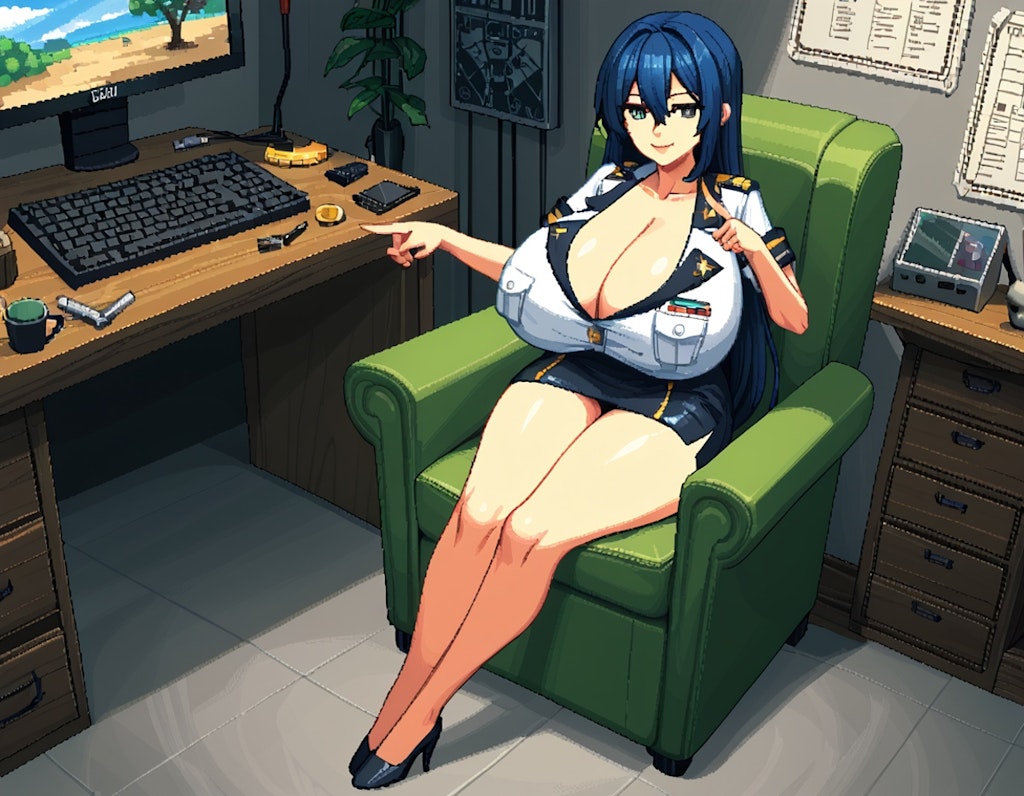 爆乳女艦長