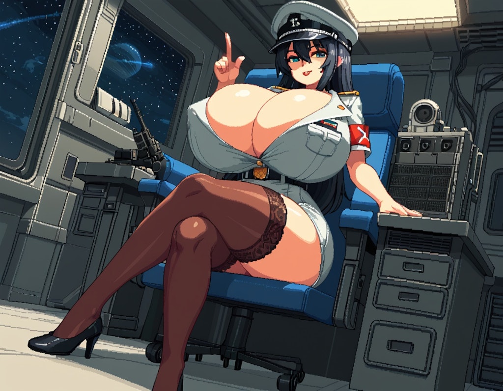 爆乳女艦長