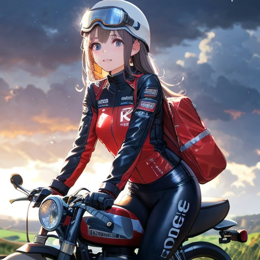 バイク好きな彼女