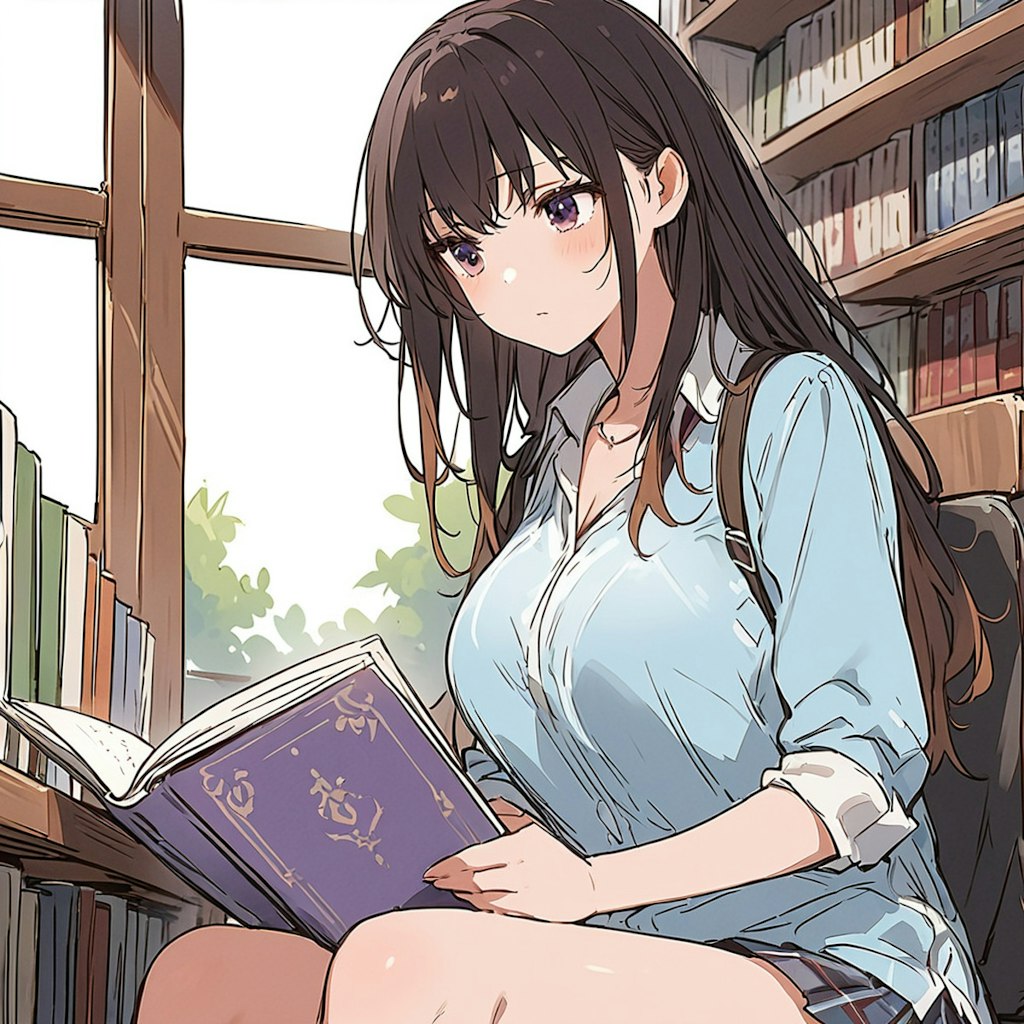 静かに読書