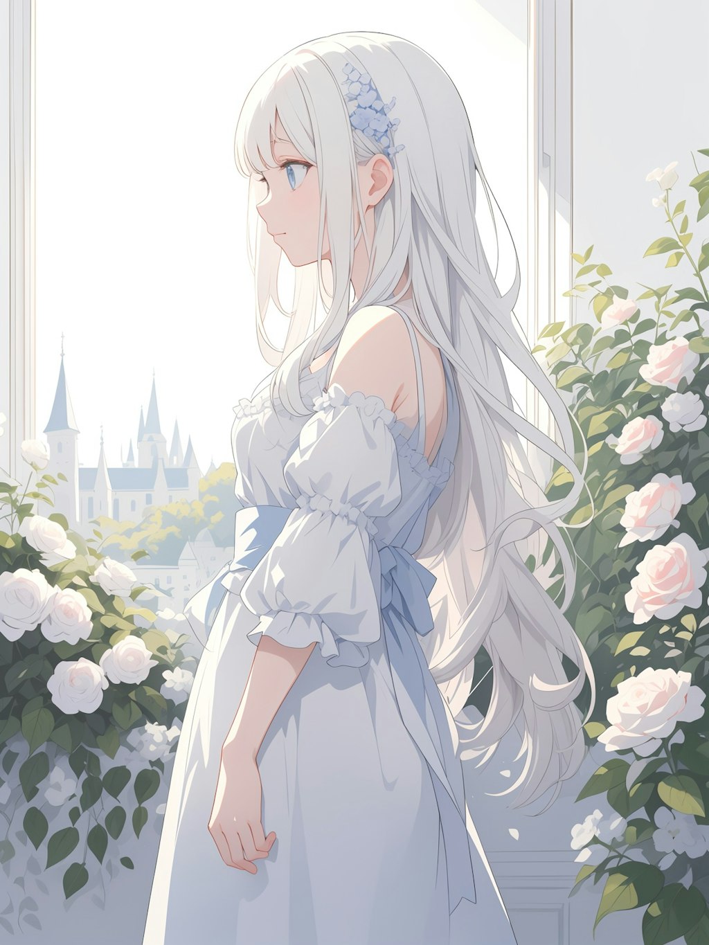 white rose