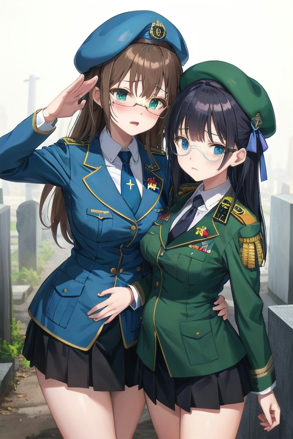 女軍人