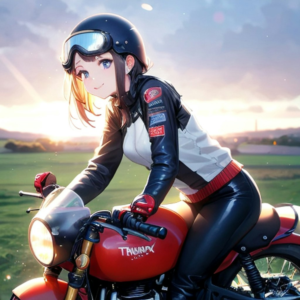 バイク好きな彼女