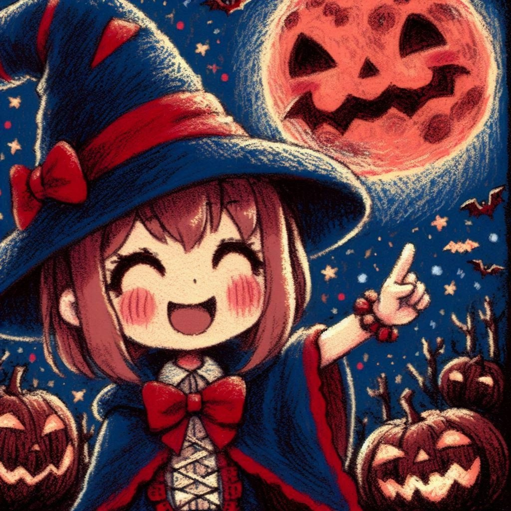 絵本の中のハロウィン