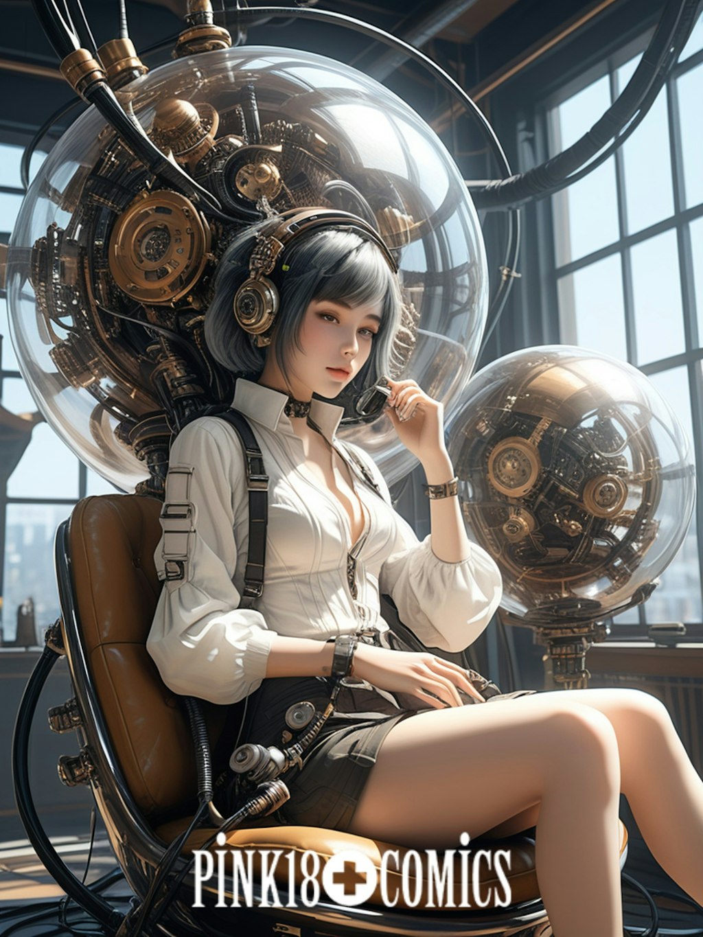 STeaMPuNK+MeCHaGiRL