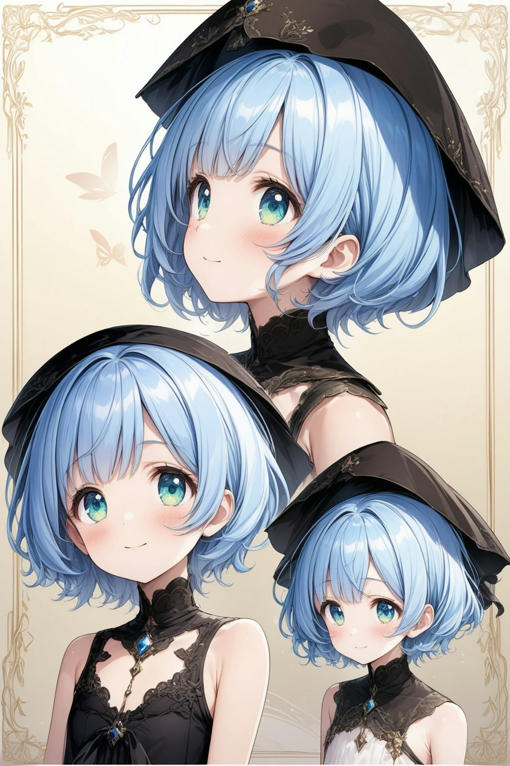 short hair キャラクターシート♡