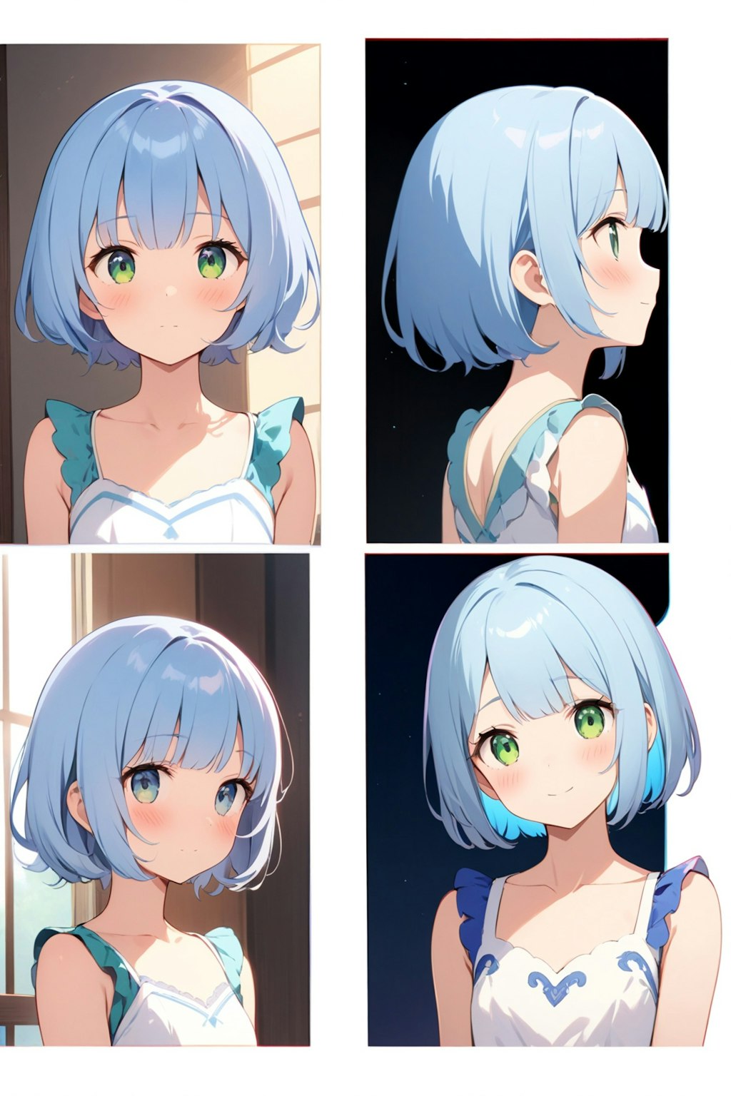 short hair キャラクターシート♡