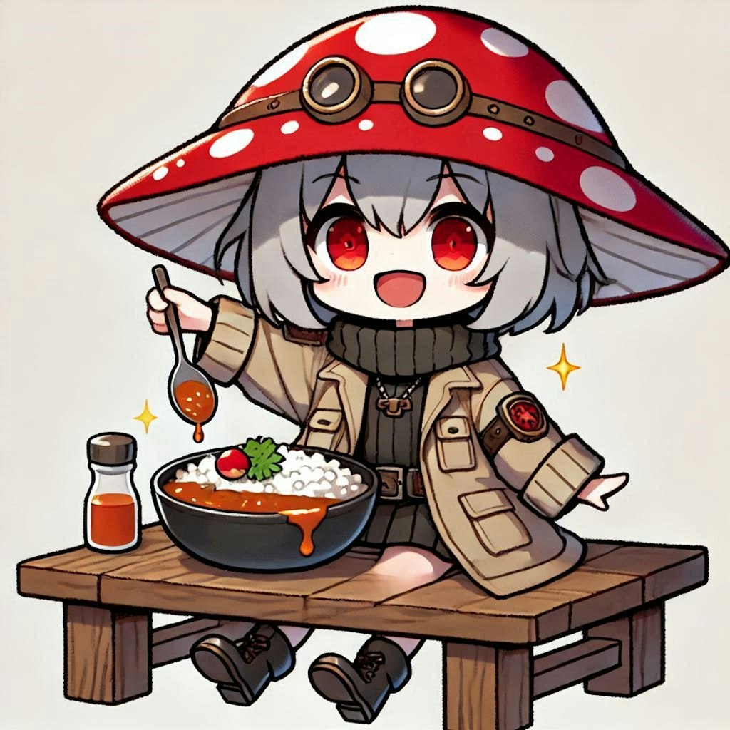 きのこの魔女のカレー