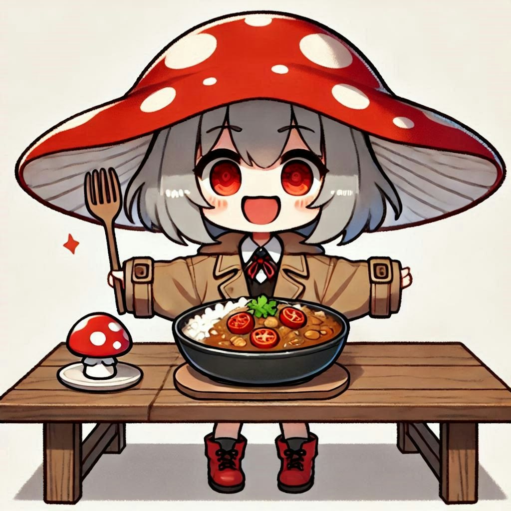 きのこの魔女のカレー