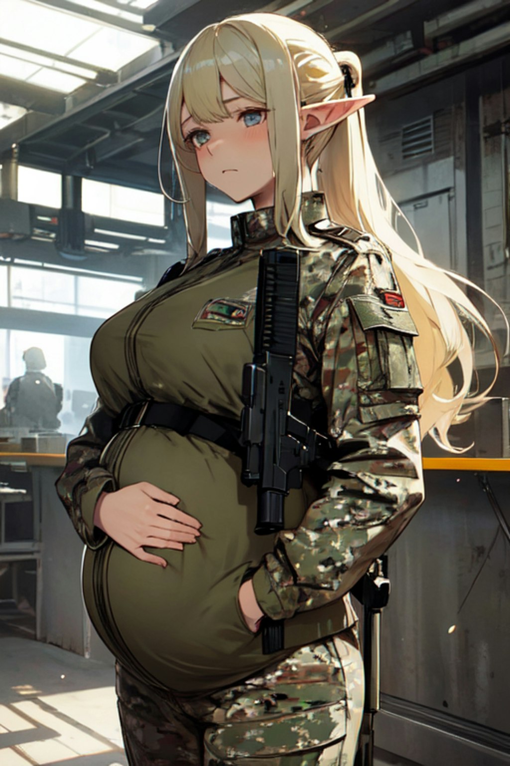 戦闘妊娠少女５