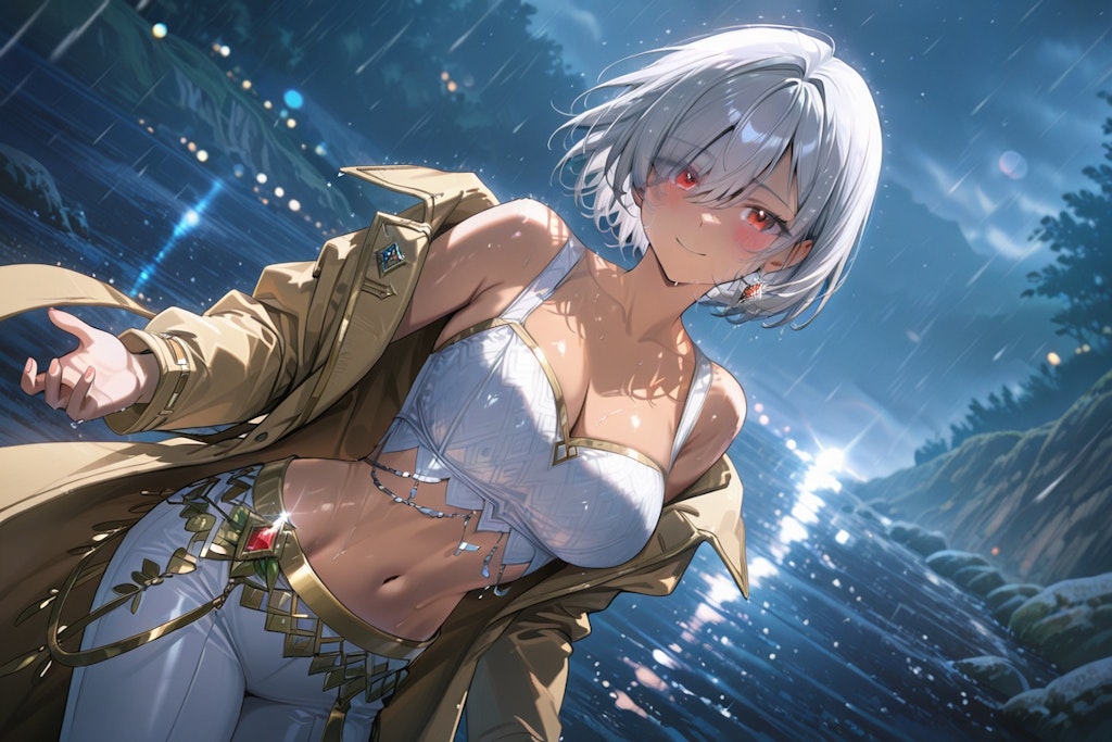 君に濡れて