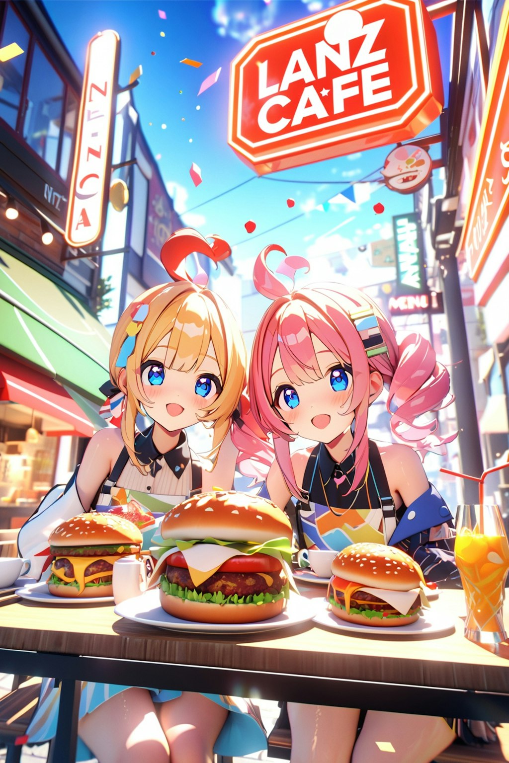 🍔双子でパリピーライフ🍔w