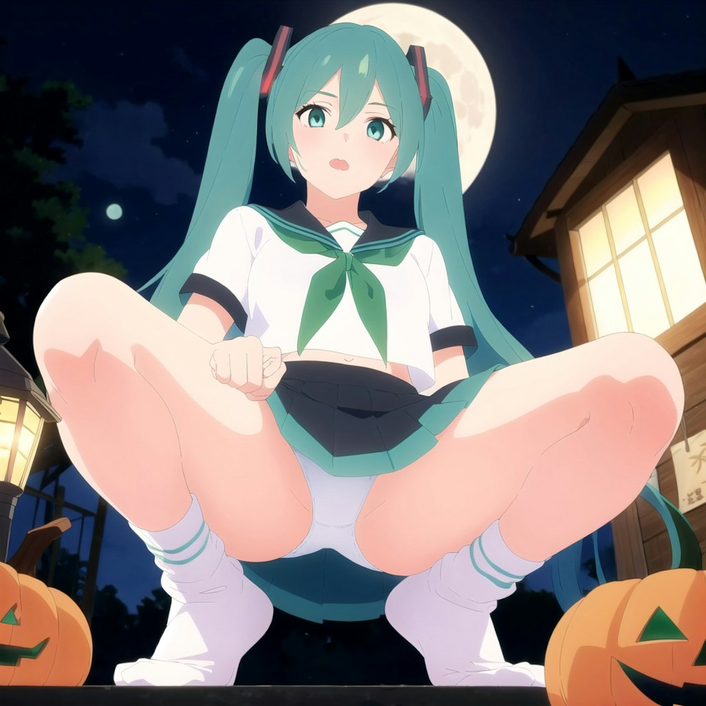 ハロウィンミクさん