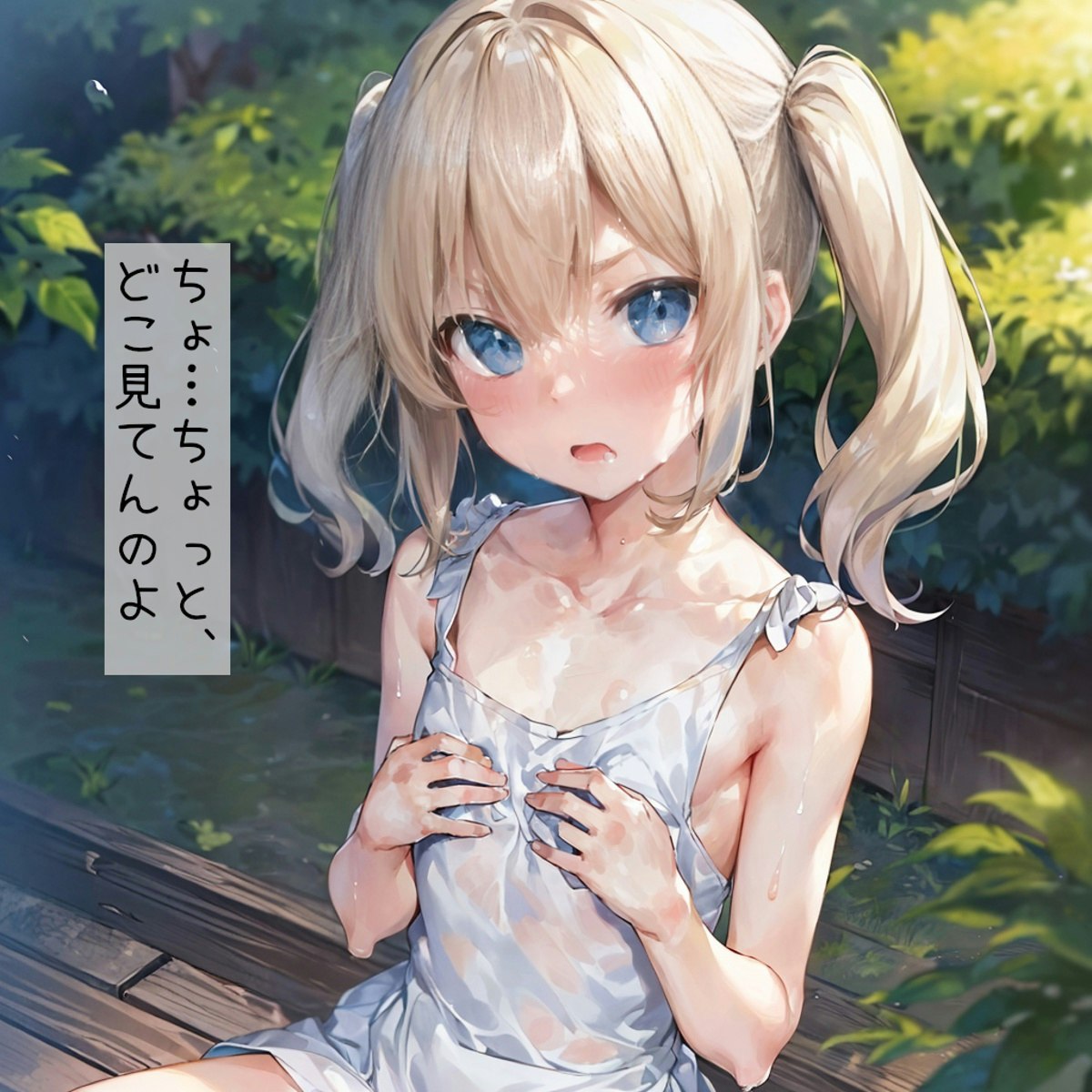 雨宿り２ | chichi-pui（ちちぷい）AIイラスト専用の投稿＆生成サイト