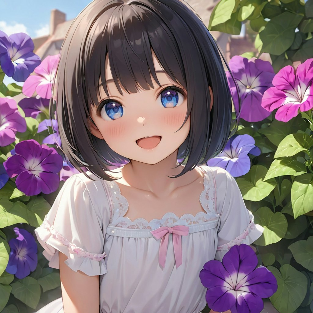 今日の誕生花はペチュニア