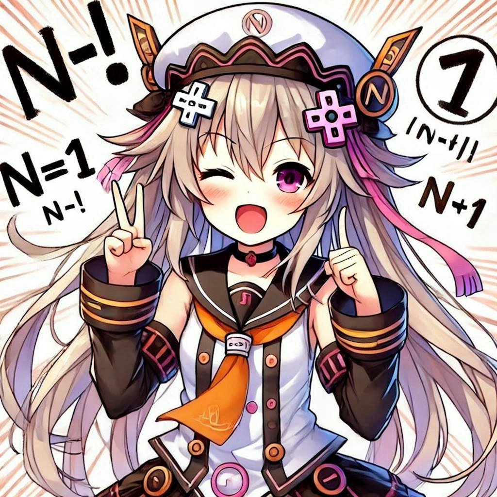 [空欄答え](n+1)！(をn！で除したい)のだが、しかし余は断じて(ゼロ)