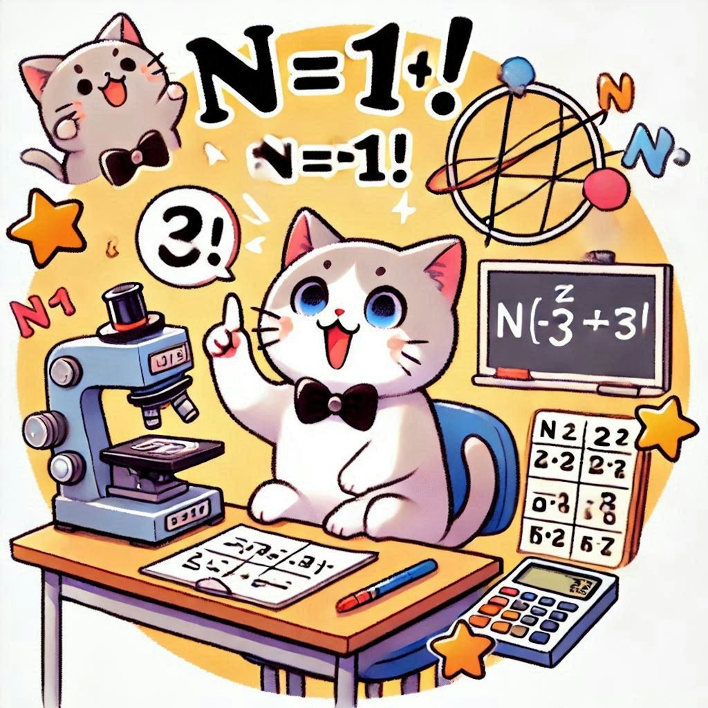 [空欄答え](n+1)！(をn！で除したい)のだが、しかし余は断じて(ゼロ)