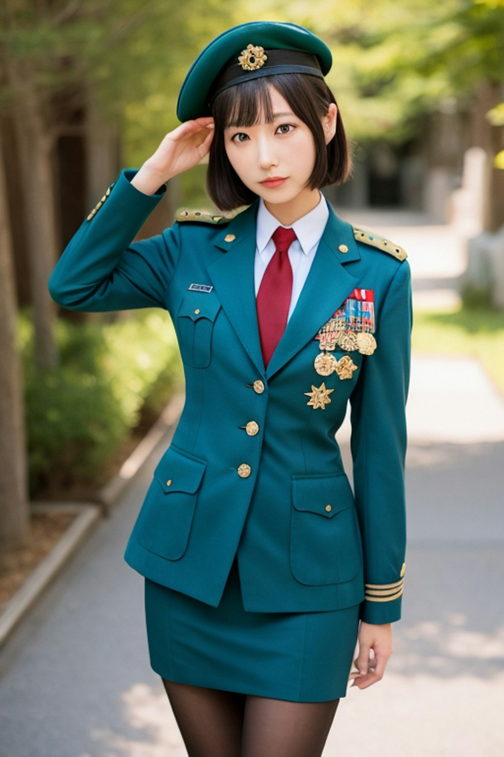 女軍人