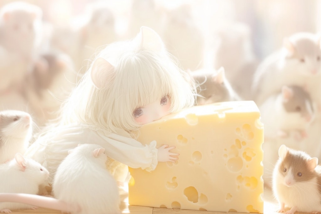 これはあたちのぉ～～っ🐭