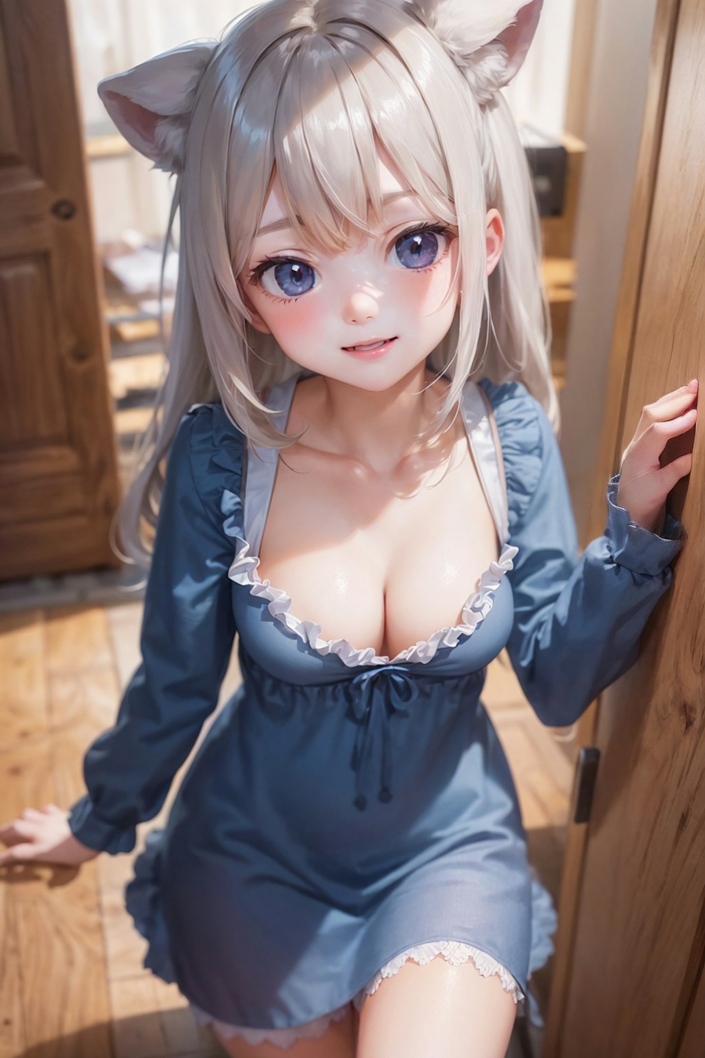 おっぱいロリの谷間