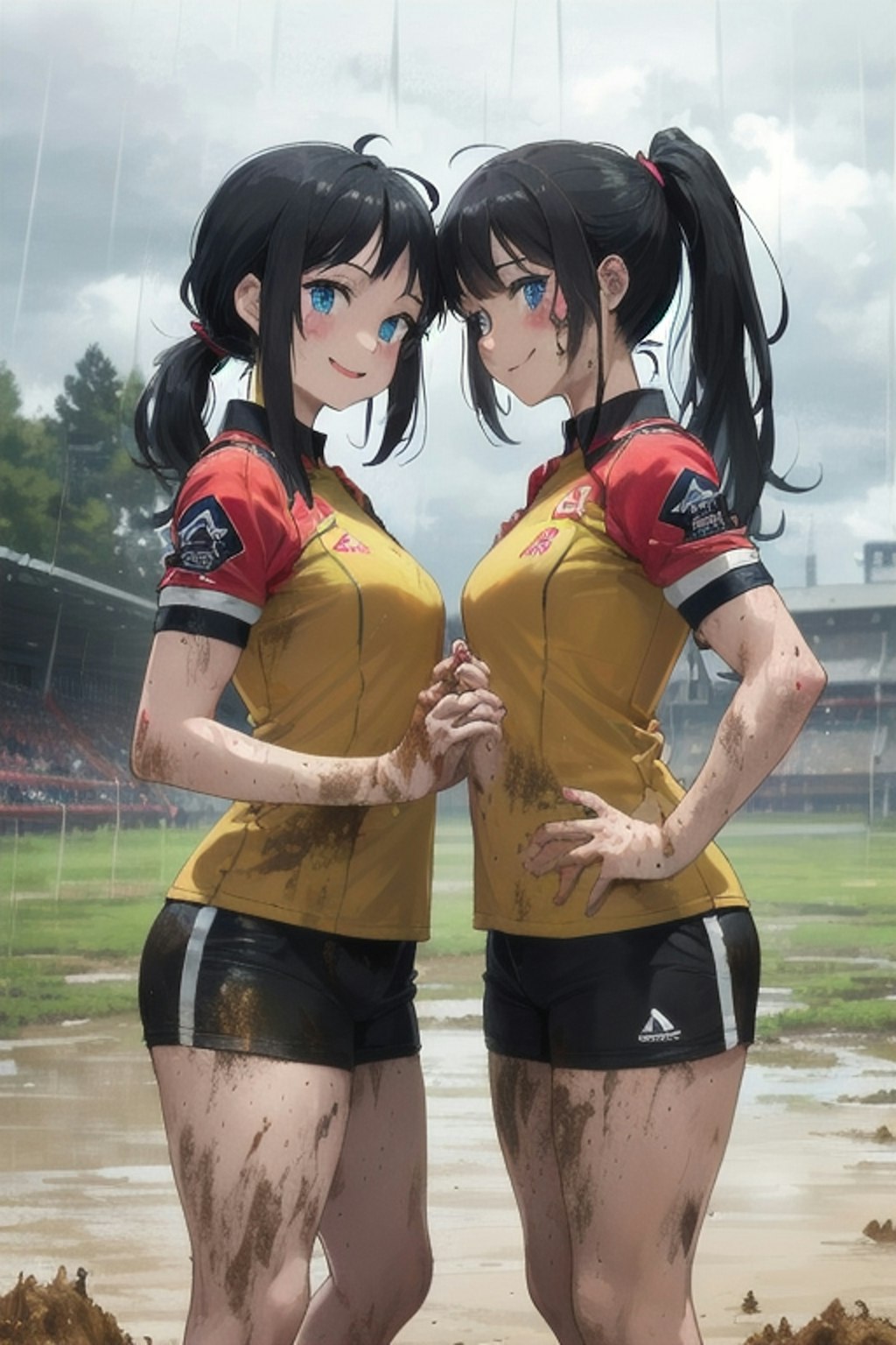 🏉泥まみれの女子ラグビー 72