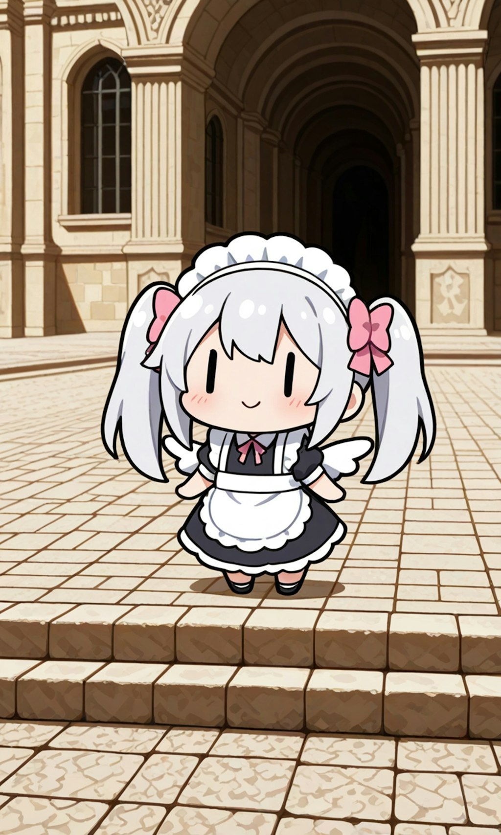 古代ギリシャを旅するチビメイドさん
