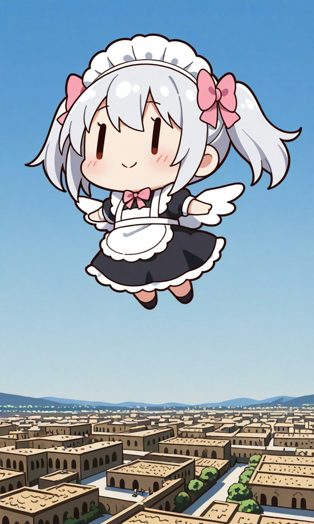 古代ギリシャを旅するチビメイドさん