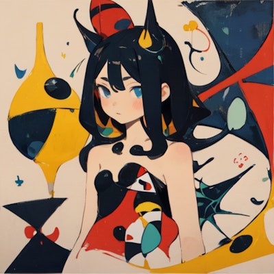Miró girl2