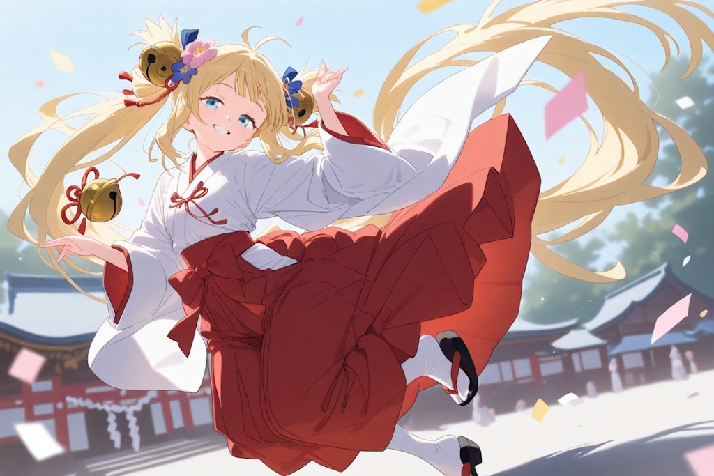 踊る巫女BUTTERさん