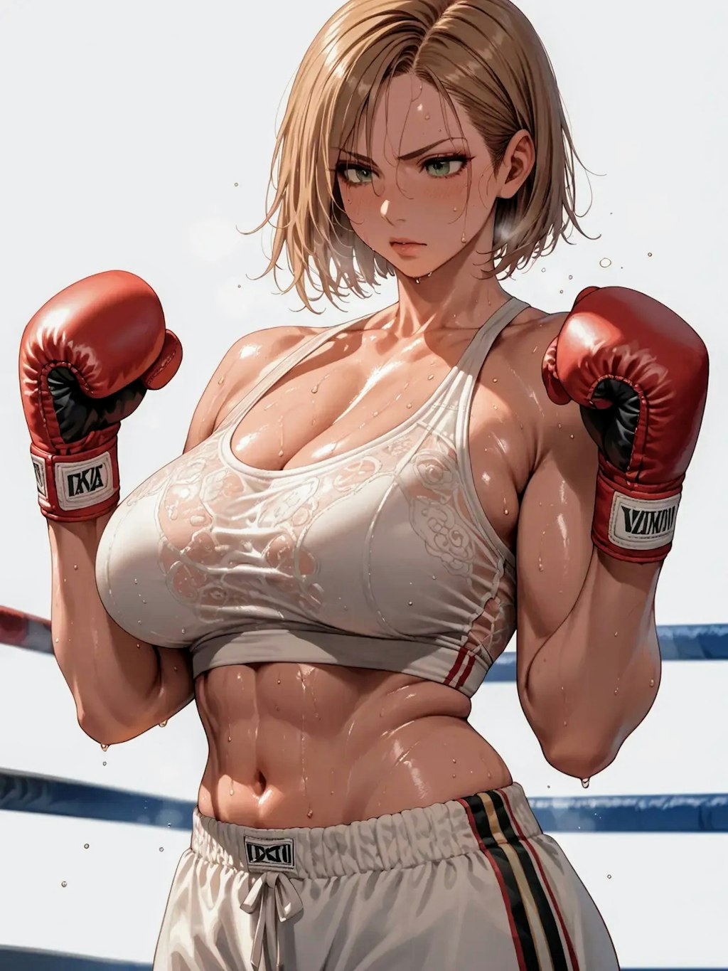 女子ボクサー