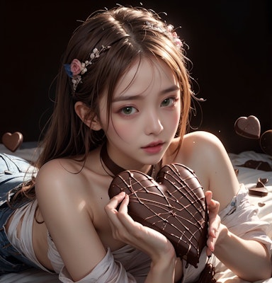 チョコレートの擬人化　ショコラの姉ショコランタン