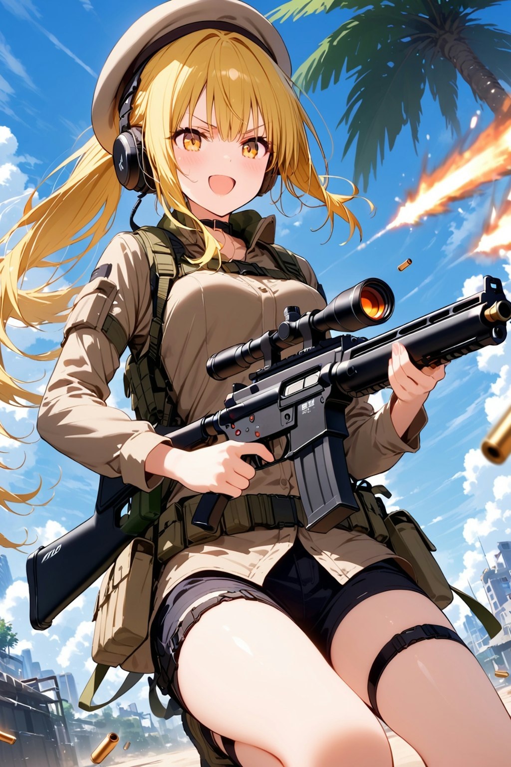エア射撃