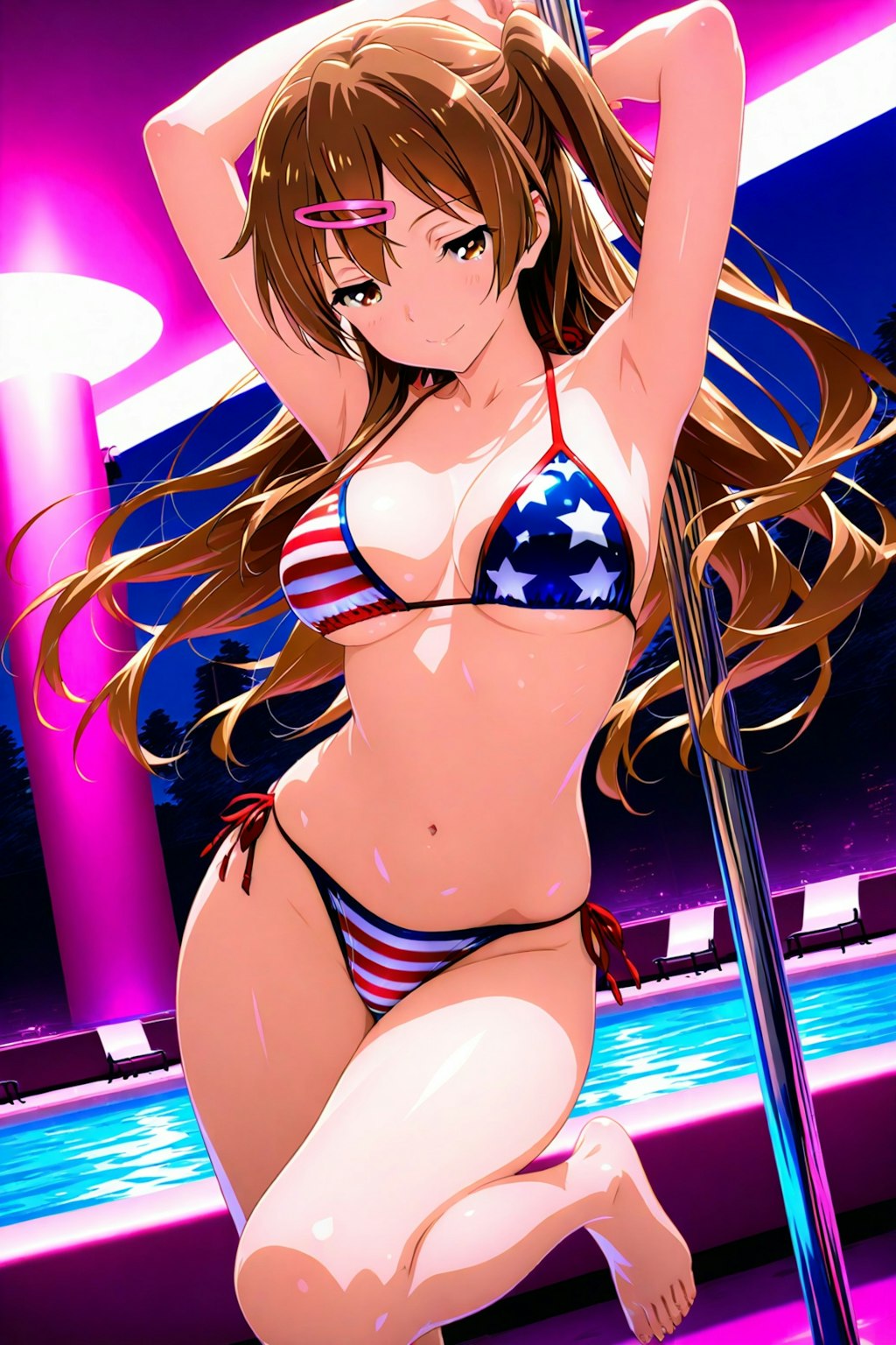 🇺🇸👙ポールダンスモリサマー💃😍